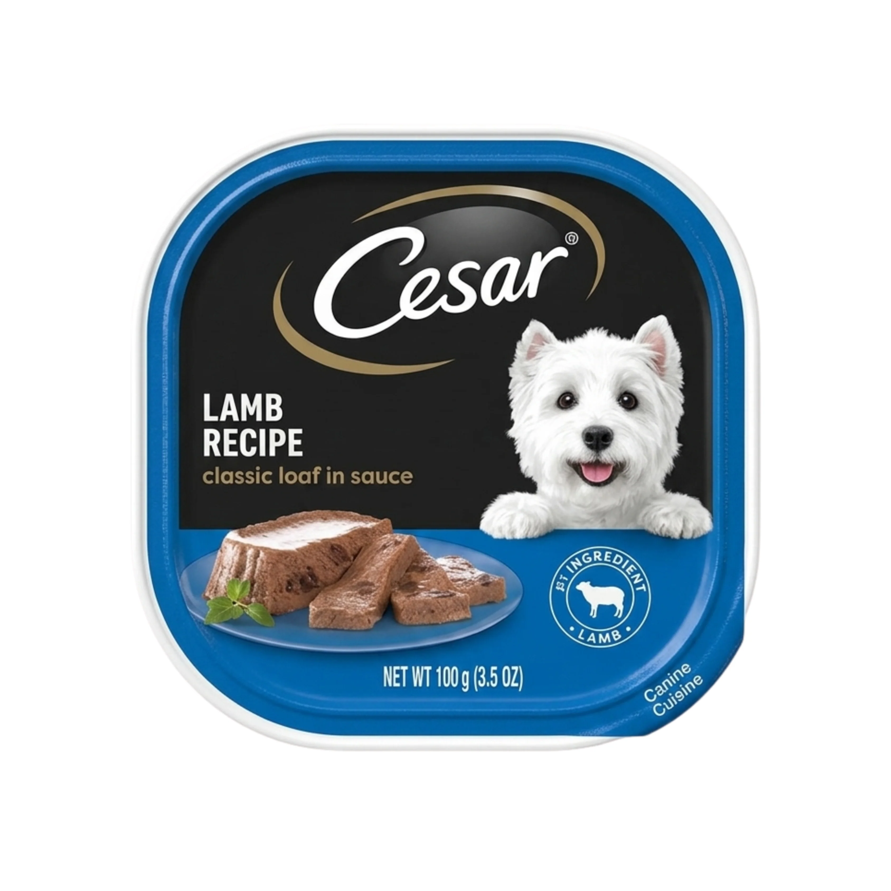 Alimento Cesar Sabor a Cordero 100 Gramos
