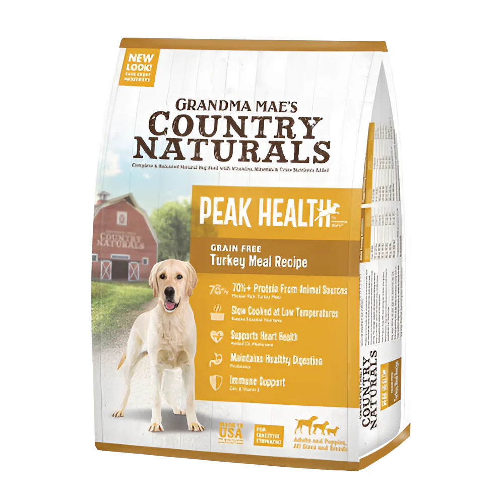 Alimento para Perro Grandma Mae's Grain Free Country Natural Pavo 12Lb