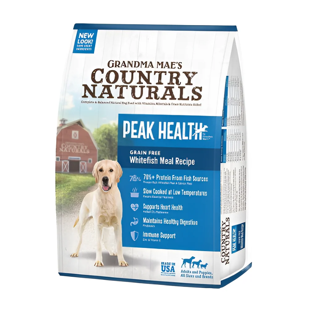 Alimento para Perros Grandma Mae's Grain Free Country Naturals Pescado 12 Lb