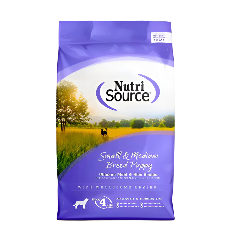 NutriSource Cachorro Chicos y Medianos Pollo y Arroz 12 LB