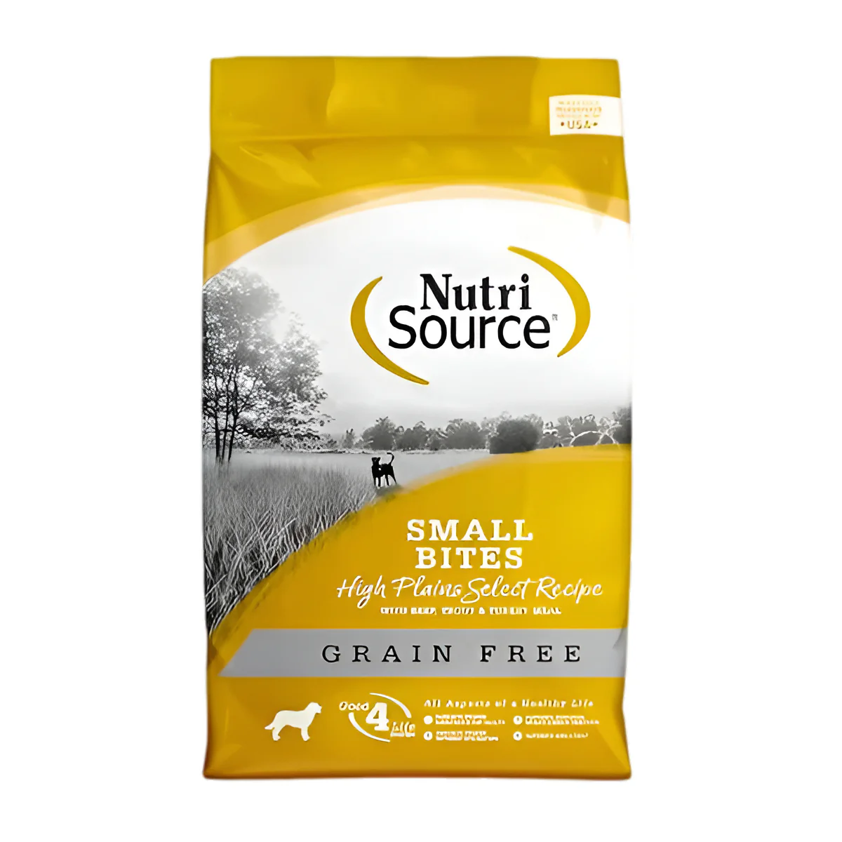 NutriSource Perro GF Raza Pequeña Pollo y Guisante 4 LB