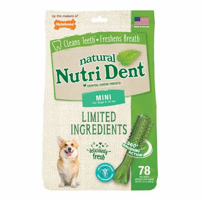 Snacks Nylabone Mini Para Perros 78 Uds